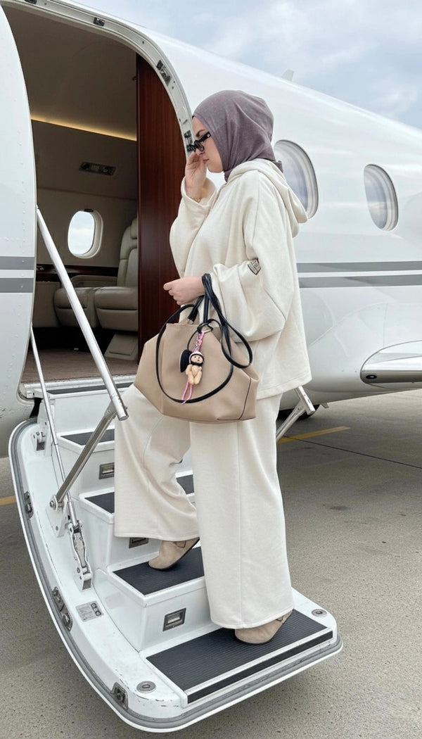 Ensemble Beige Élégance  L’art du confort chic