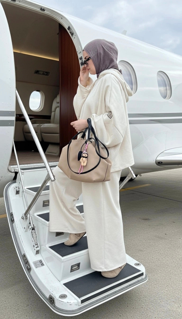 Ensemble Beige Élégance  L’art du confort chic