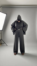 Ensemble Gris Essence  La douceur en mouvement